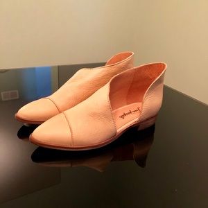 NEW Free People Royale 38 size 7.5 8 Ecru/tan